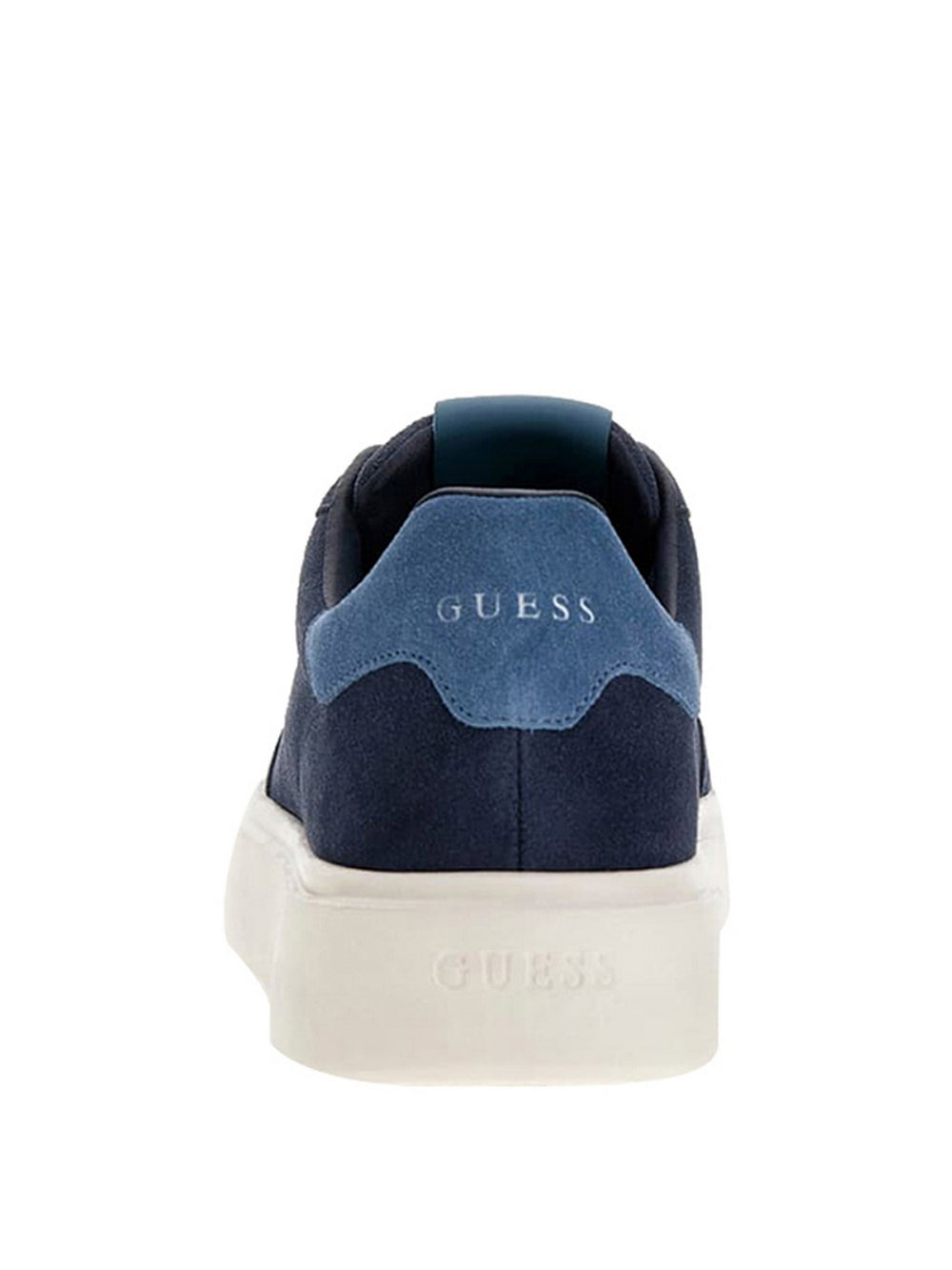 Guess Sneakers Guess Plaza Misto Pelle Scamosciata - Blu