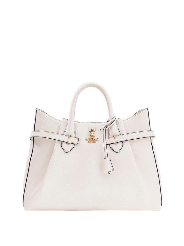 Guess Borsa Guess Yesba Saffiano - Bianco