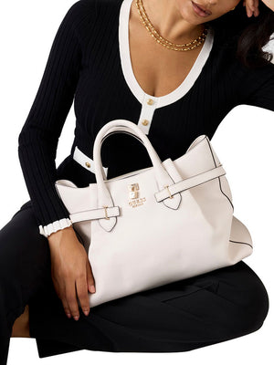 Guess Borsa Guess Yesba Saffiano - Bianco