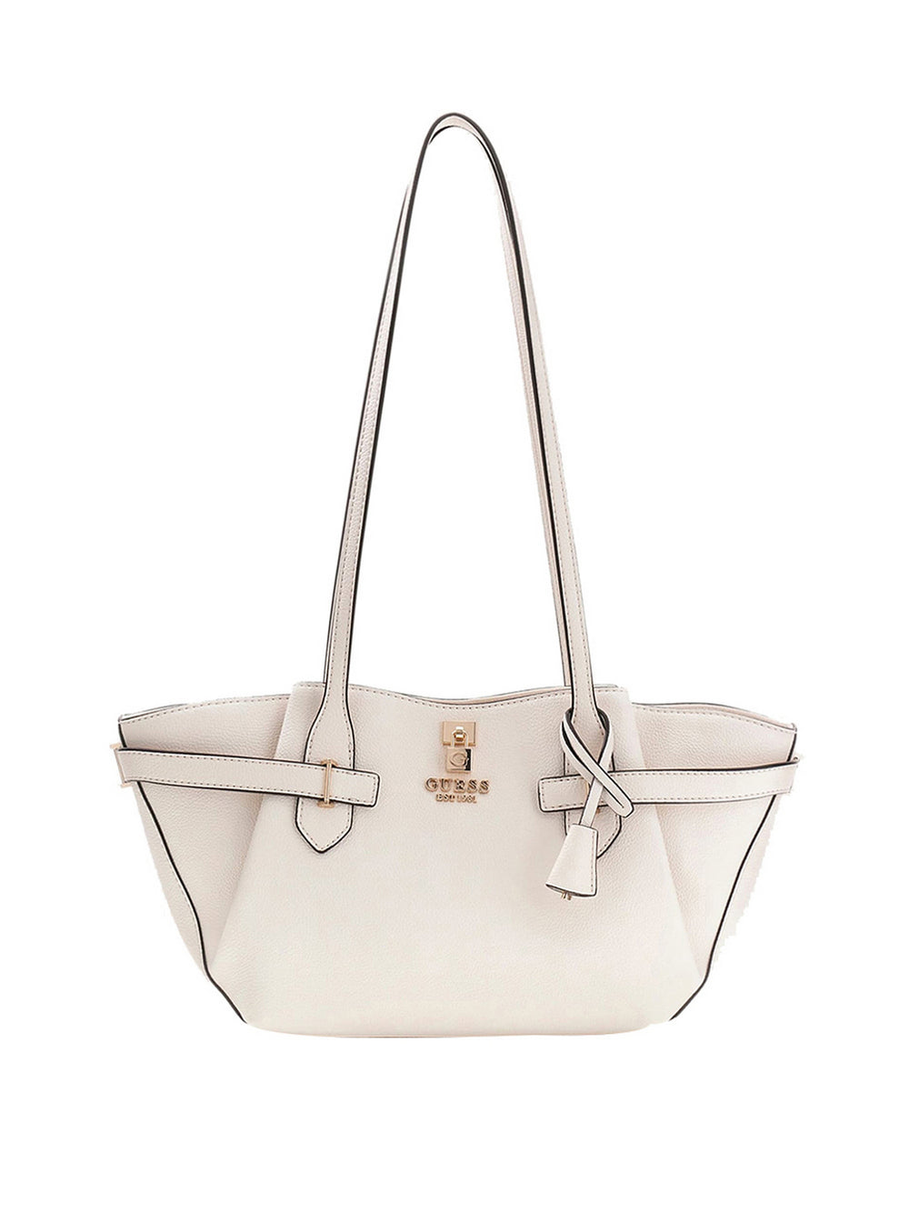 Guess Borsa a Spalla Guess Saffiano Yesba - Bianco
