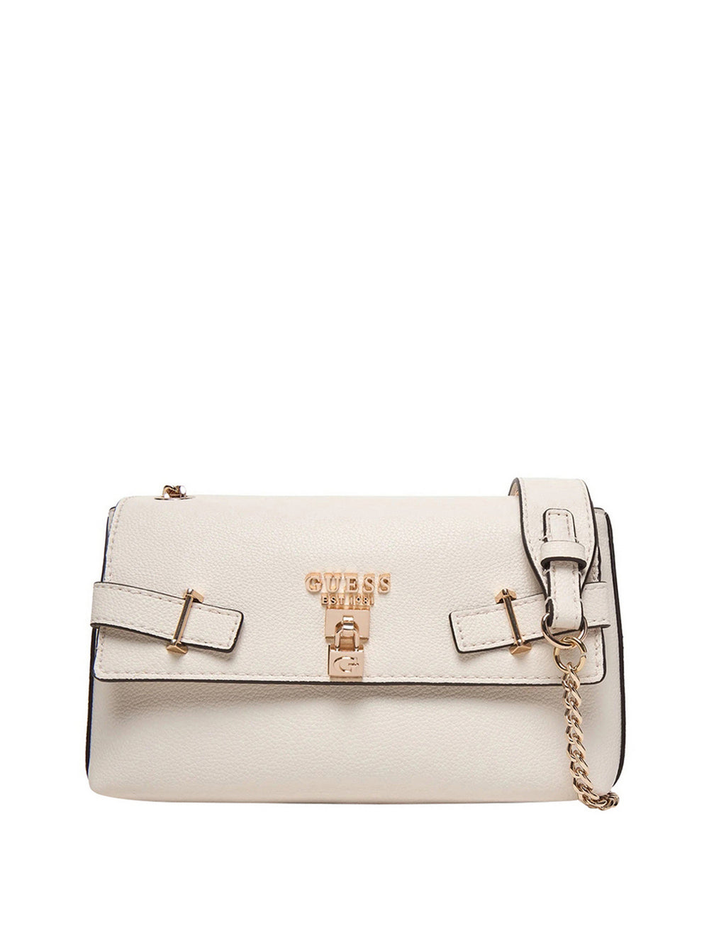 Guess Borsa a Tracolla Guess Yesba Convertible Xbody Flap - Bianco
