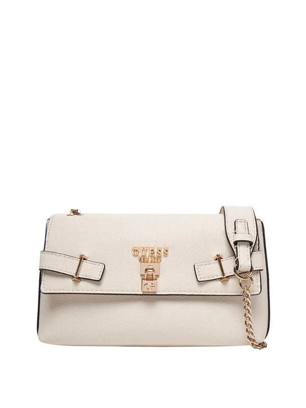 Guess Borsa a Tracolla Guess Yesba Convertible Xbody Flap - Bianco