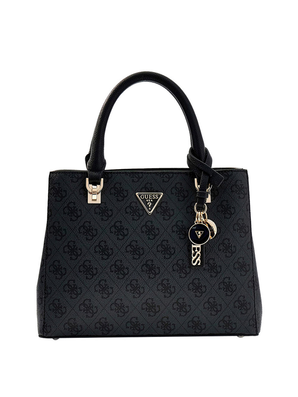 Guess Borsa A Mano Guess Noelle 4G Logo - Nero