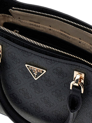 Guess Borsa A Mano Guess Noelle 4G Logo - Nero