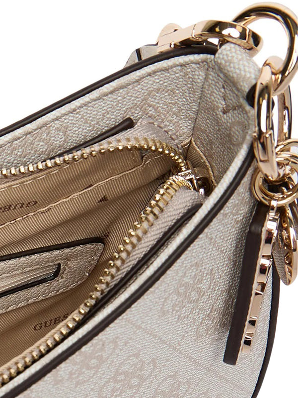 GUESS 1 USCITA Borsa a Tracolla Noelle Ii Top Zip Guess - Beige
