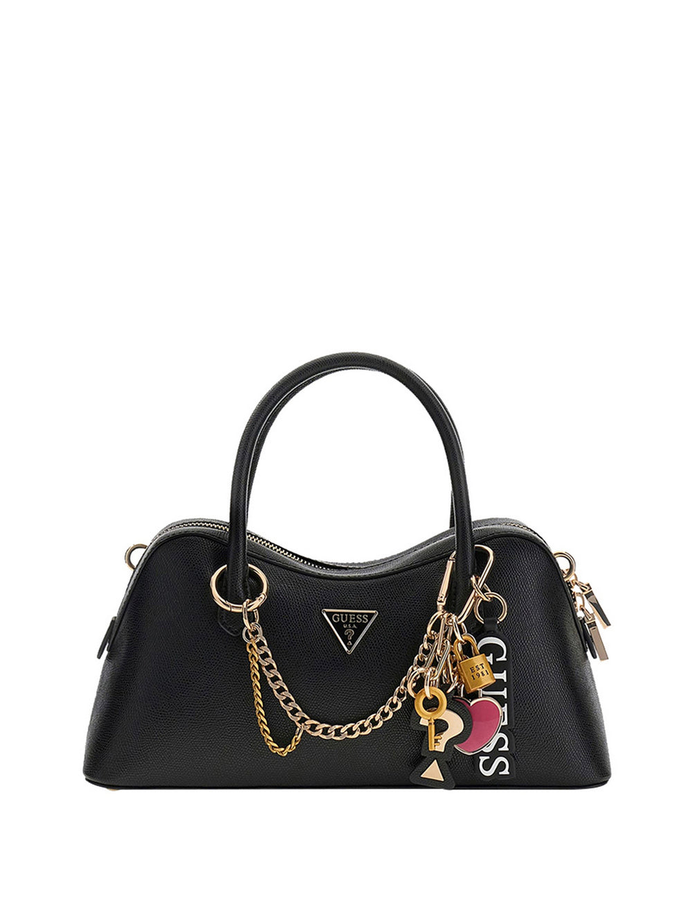 Guess Borsa Guess Davina Charms - Nero