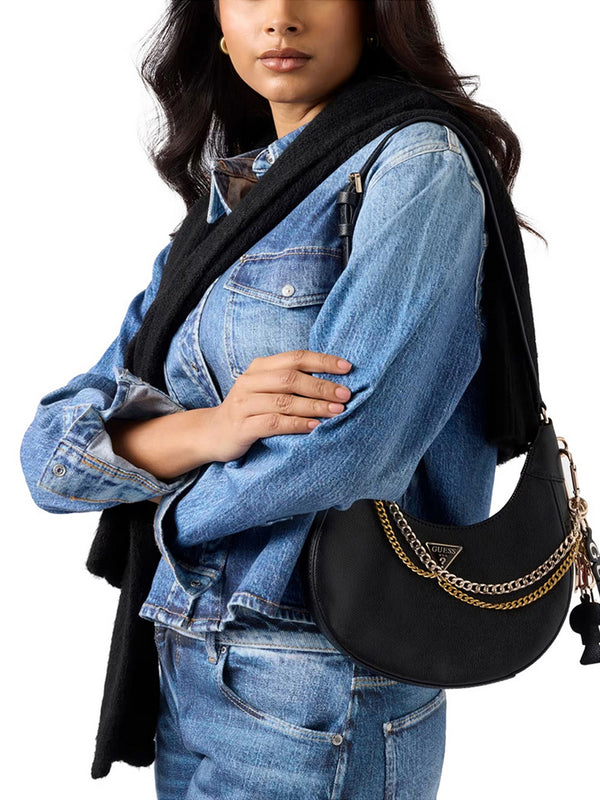 Guess Borsa a Tracolla Guess Davina - Nero