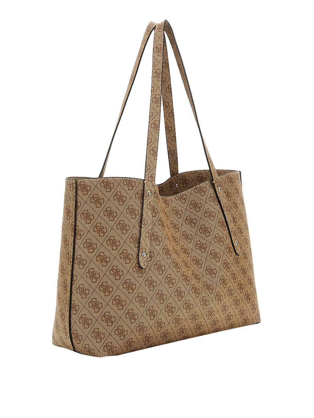 Guess Shopper Brenton Tote - Marrone