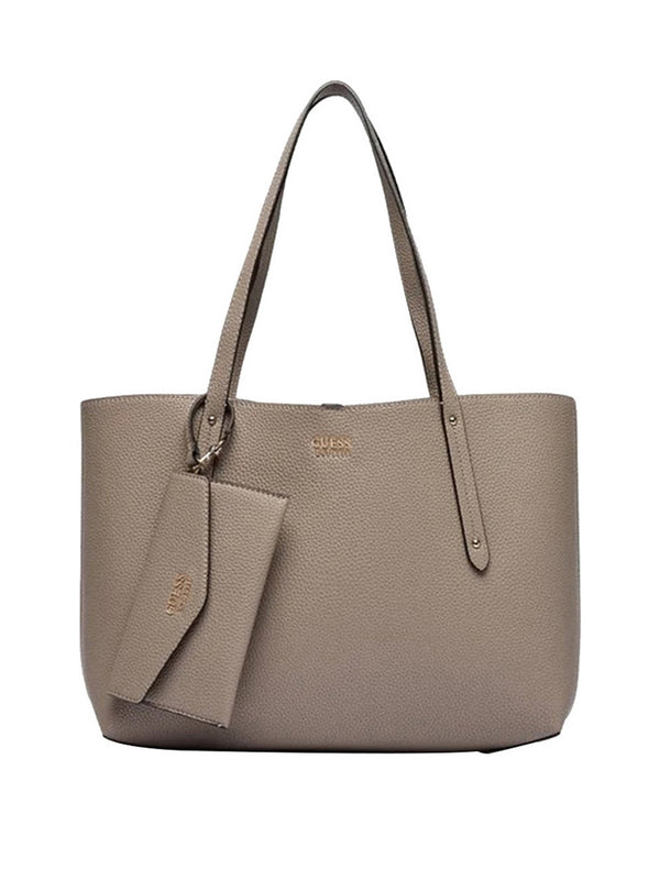 Guess Borsa a Mano Guess Brenton - Beige/Grigio