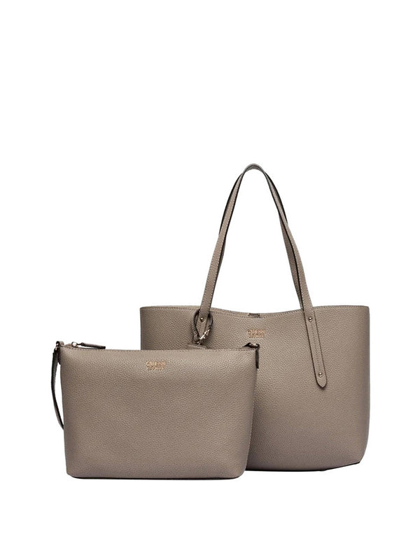 Guess Borsa a Mano Guess Brenton - Beige/Grigio