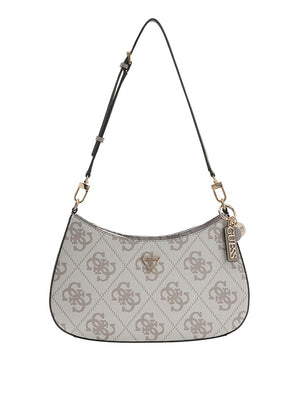 Guess Borsa a Tracolla Guess Logo Noelle - Beige