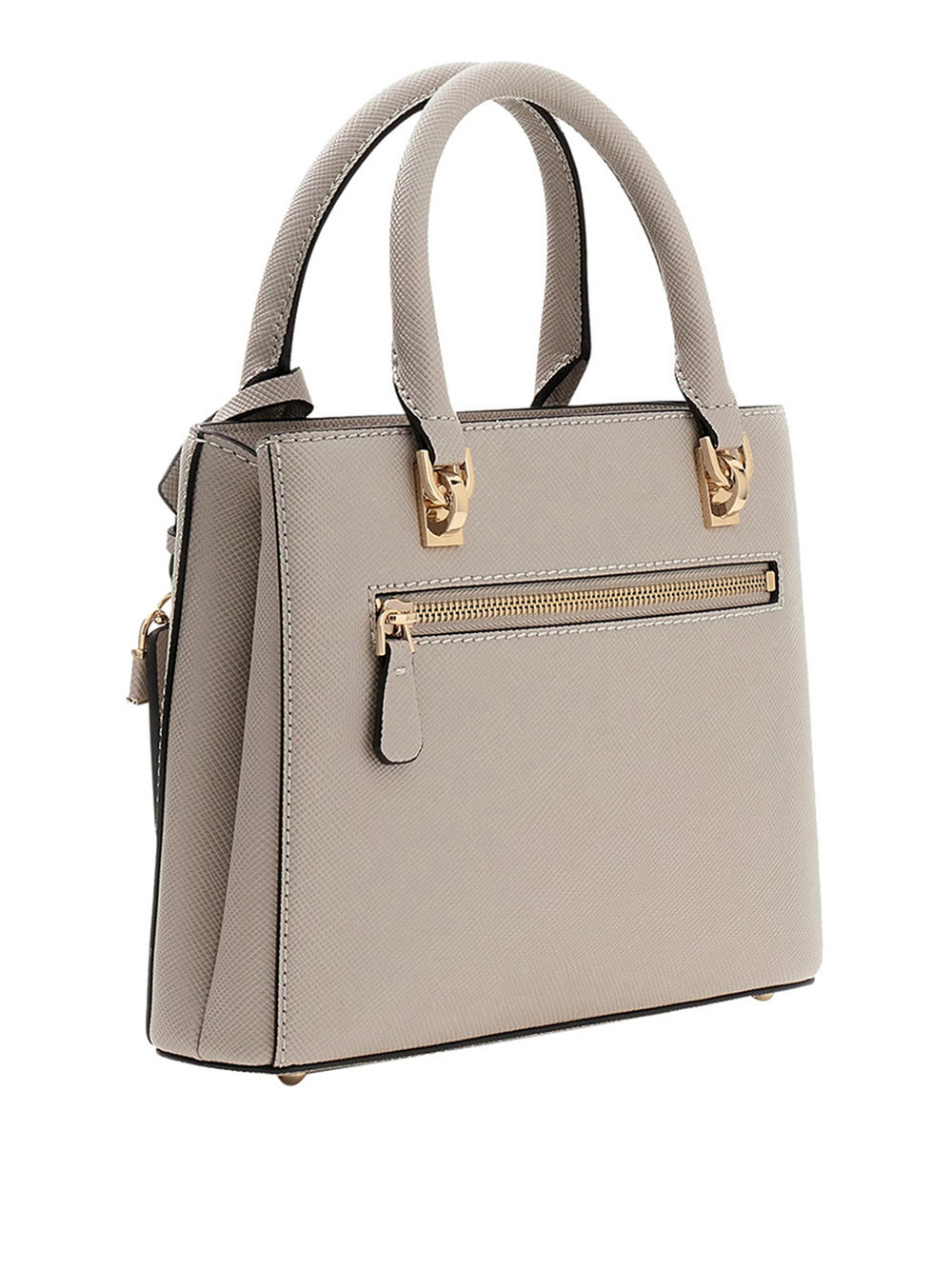Guess Borsa a Tracolla Noelle Ii Sml Multi Comp Stchl - Beige