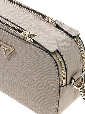 Guess Borsa a Tracolla Guess Noelle Ii Crossbody Camera - Beige