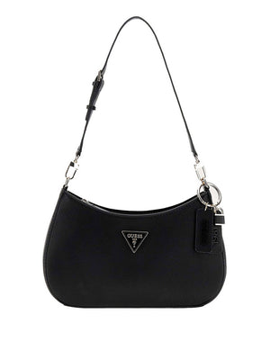 Guess Borsa A Spalla Guess Noelle Ii Top Zip - Nero