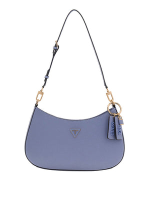 Guess Borsa a Tracolla Guess Noelle Saffiano - Azzurrino