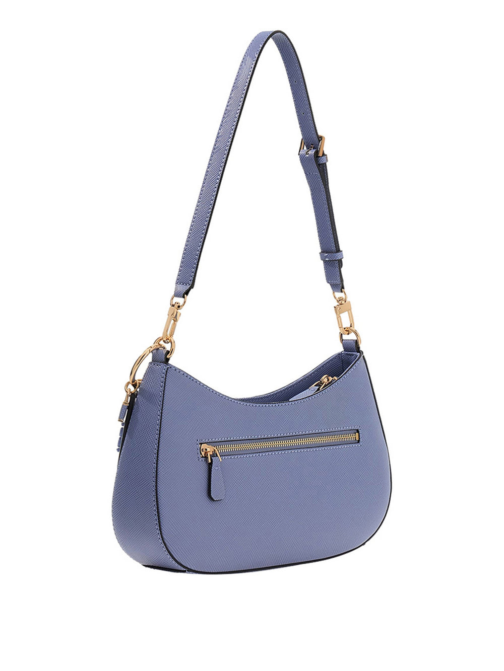 Guess Borsa a Tracolla Guess Noelle Saffiano - Azzurrino