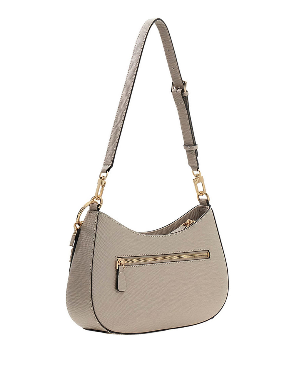 Guess Borsa a Tracolla Guess Noelle Saffiano - Beige