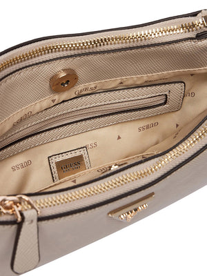 Guess Borsa A Tracolla Noelle Mini - Tortora