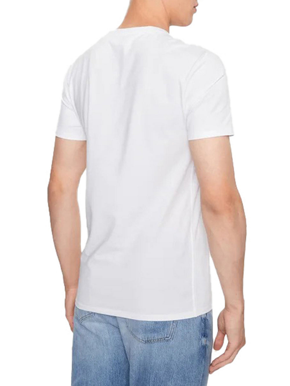 Guess T-Shirt Cn Ss Core Tee Str Uomo - Bianco
