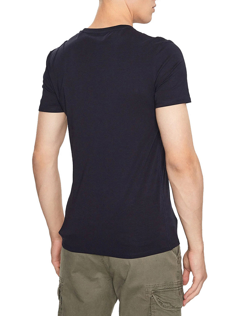 Guess T-Shirt Cn Ss Core Tee Str Uomo - Blu