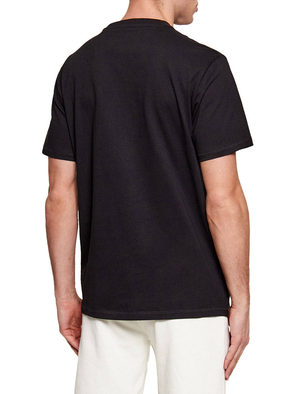 Guess T-Shirt Guess Con Logo Triangolare - Nero