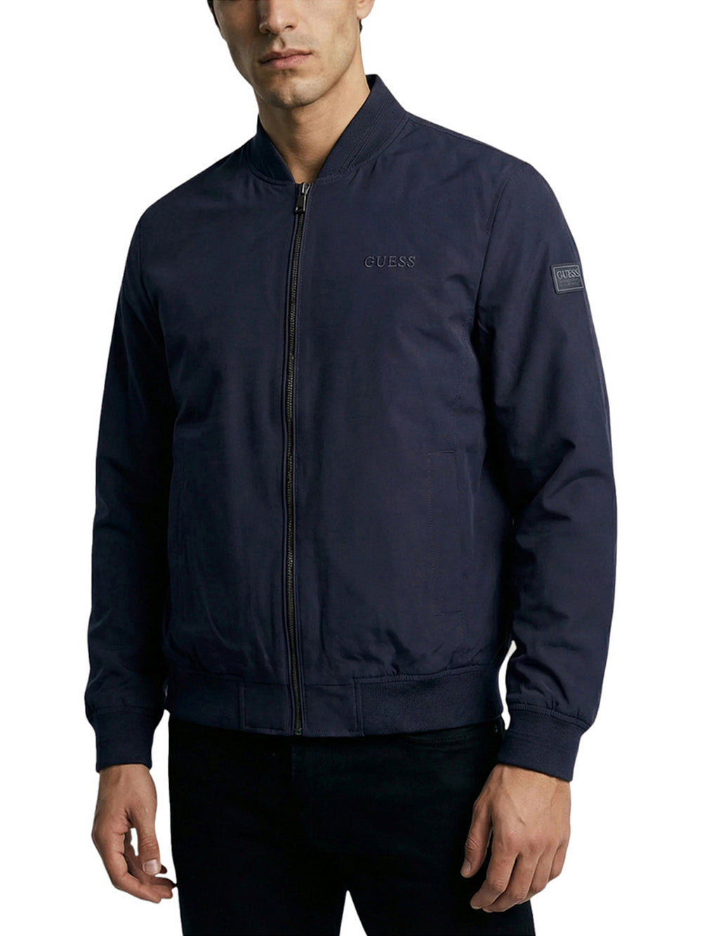 Guess Giacca Guess Stretch Packable Bomber - Blu