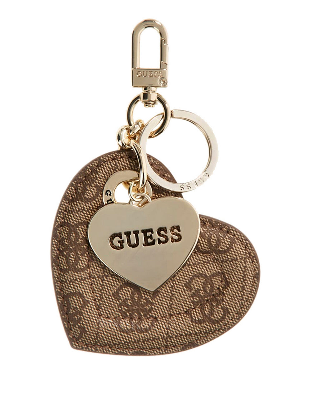 Guess Portachiavi Guess Yesba 4G Logo - Beige