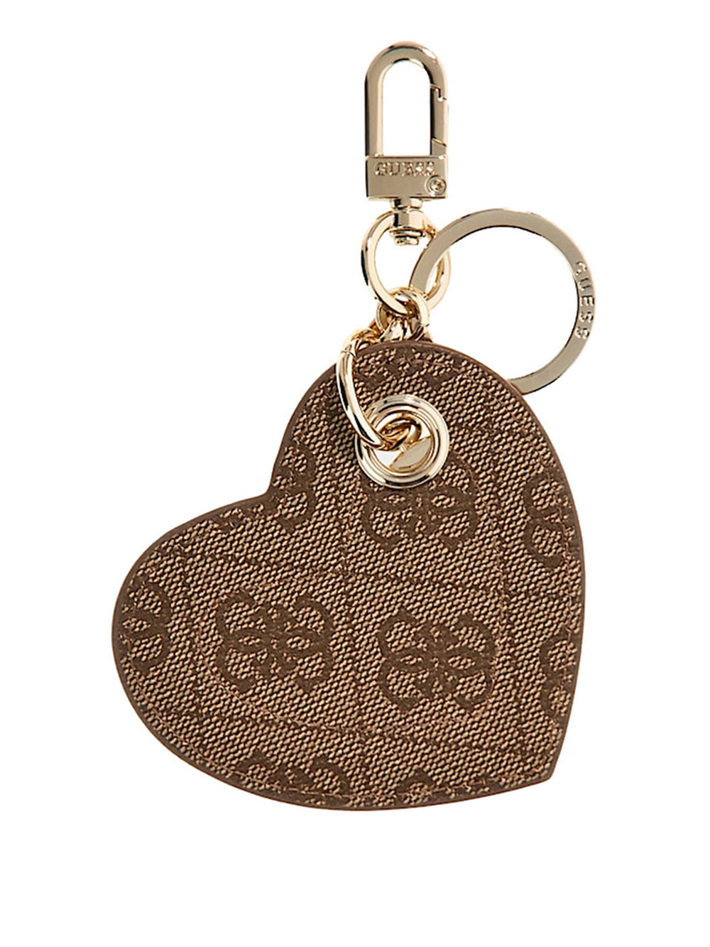 Guess Portachiavi Guess Yesba 4G Logo - Beige
