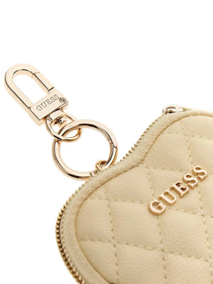 GUESS 1 USCITA Portachiavi Heart Pouch Keychain Guess - Giallo