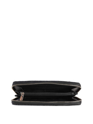 Guess Portafoglio Guess Brenton Slg Lrg Zip Around - Nero