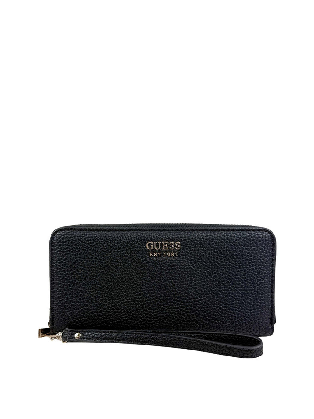 Guess Portafoglio Guess Brenton Slg Lrg Zip Around - Nero