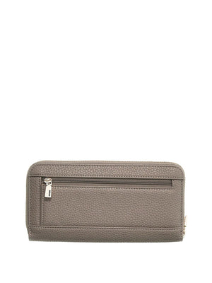 Guess Portafoglio Guess Brenton Slg Lrg Zip Around - Grigio