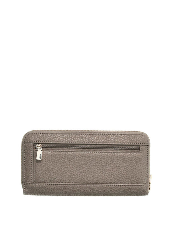 Guess Portafoglio Guess Brenton Slg Lrg Zip Around - Grigio