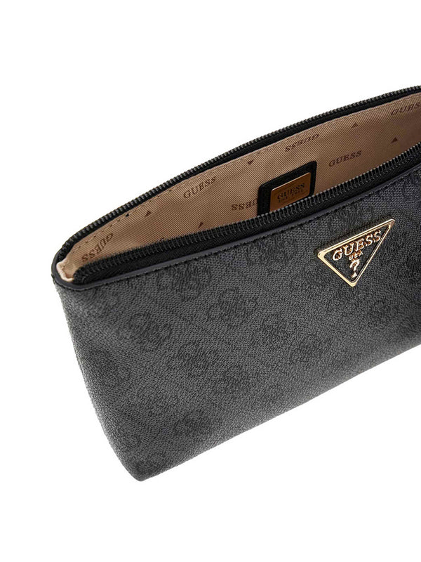 Guess Pochette Guess Laurel 4G Logo - Nero