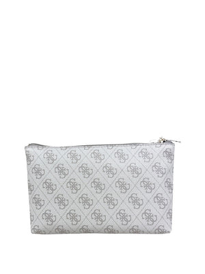Guess Pochette Guess Laurel 4G Logo - Grigio