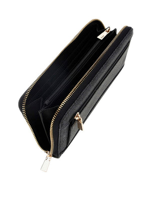 Guess Maxi Portafoglio Guess Laurel 4G Logo - Nero