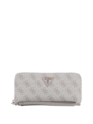 Guess Portafoglio Guess Laurel Ii Slg Large Zip Around - Grigio