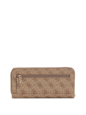 Guess Maxi Portafoglio Guess Laurel 4G Logo - Beige