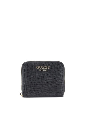 Guess Portafoglio Guess Laurel Ii Slg Small Zip Around - Nero