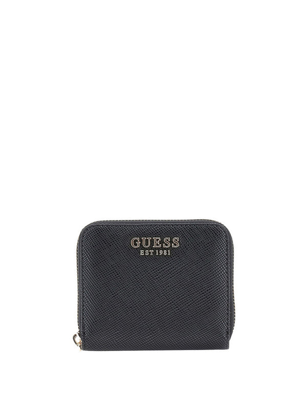 Guess Portafoglio Guess Laurel Ii Slg Small Zip Around - Nero
