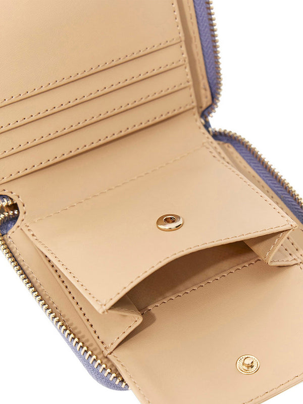 Guess Mini Portafoglio Guess Laurel Saffiano - Turchese