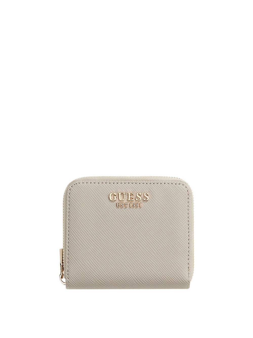Guess Mini Portafoglio Guess Laurel Saffiano - Beige