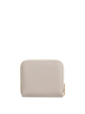 Guess Mini Portafoglio Guess Laurel Saffiano - Beige