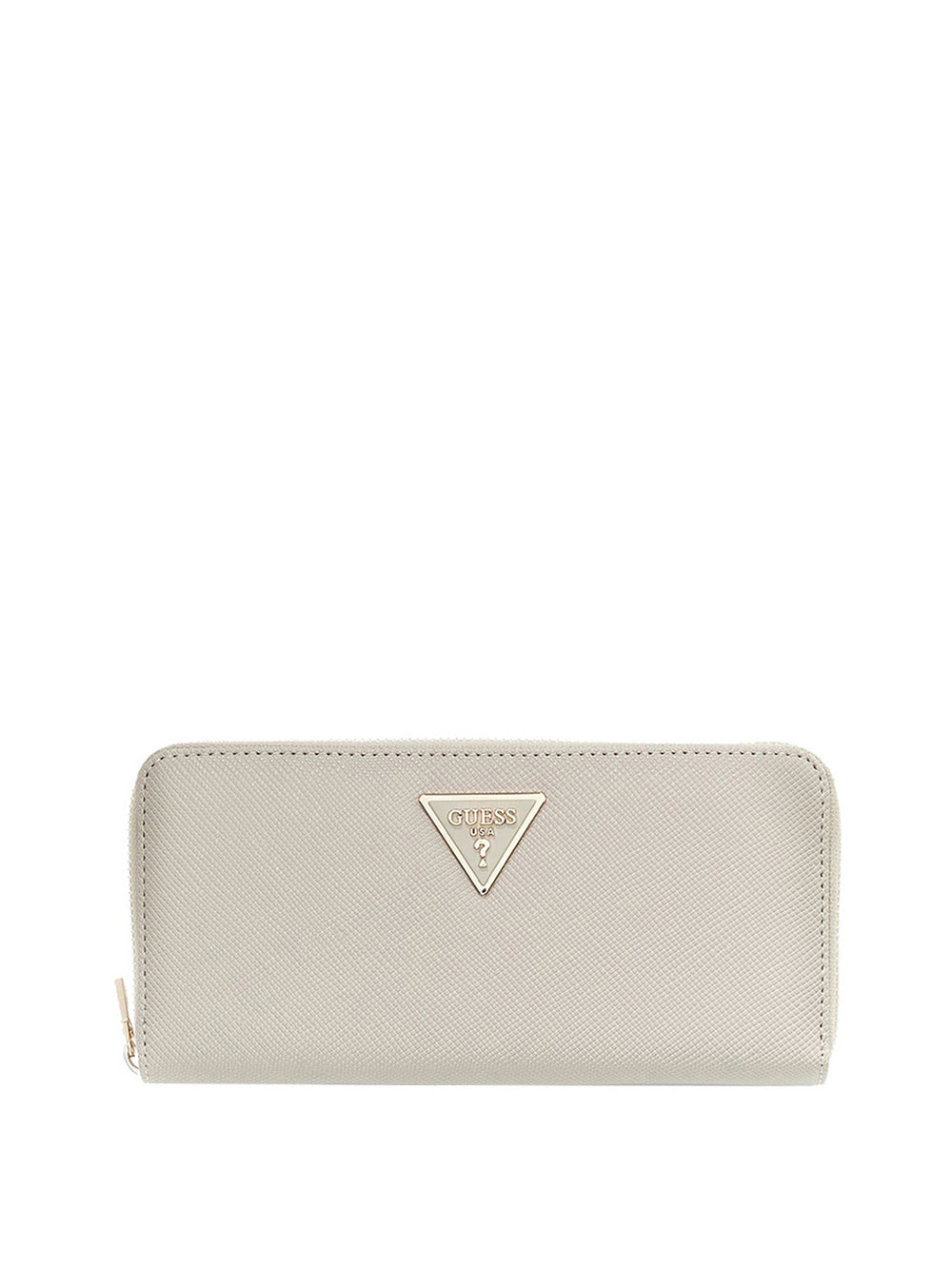 Guess Portafoglio Guess Laurel Ii Slg Large Zip Around - Beige