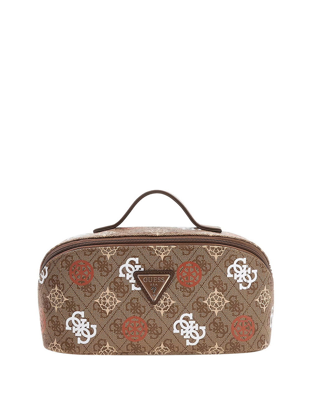 Guess Beauty Case Guess Vanity Eliette Logo 4G - Marrone