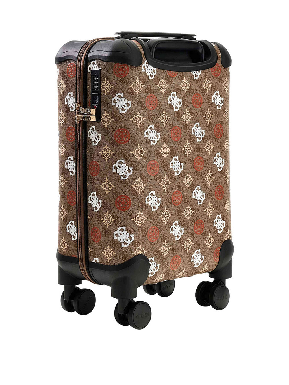 Guess Valigia Guess Eliette 4G Logo - Marrone