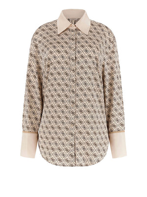 Guess Camicia Guess Alexandra - Beige