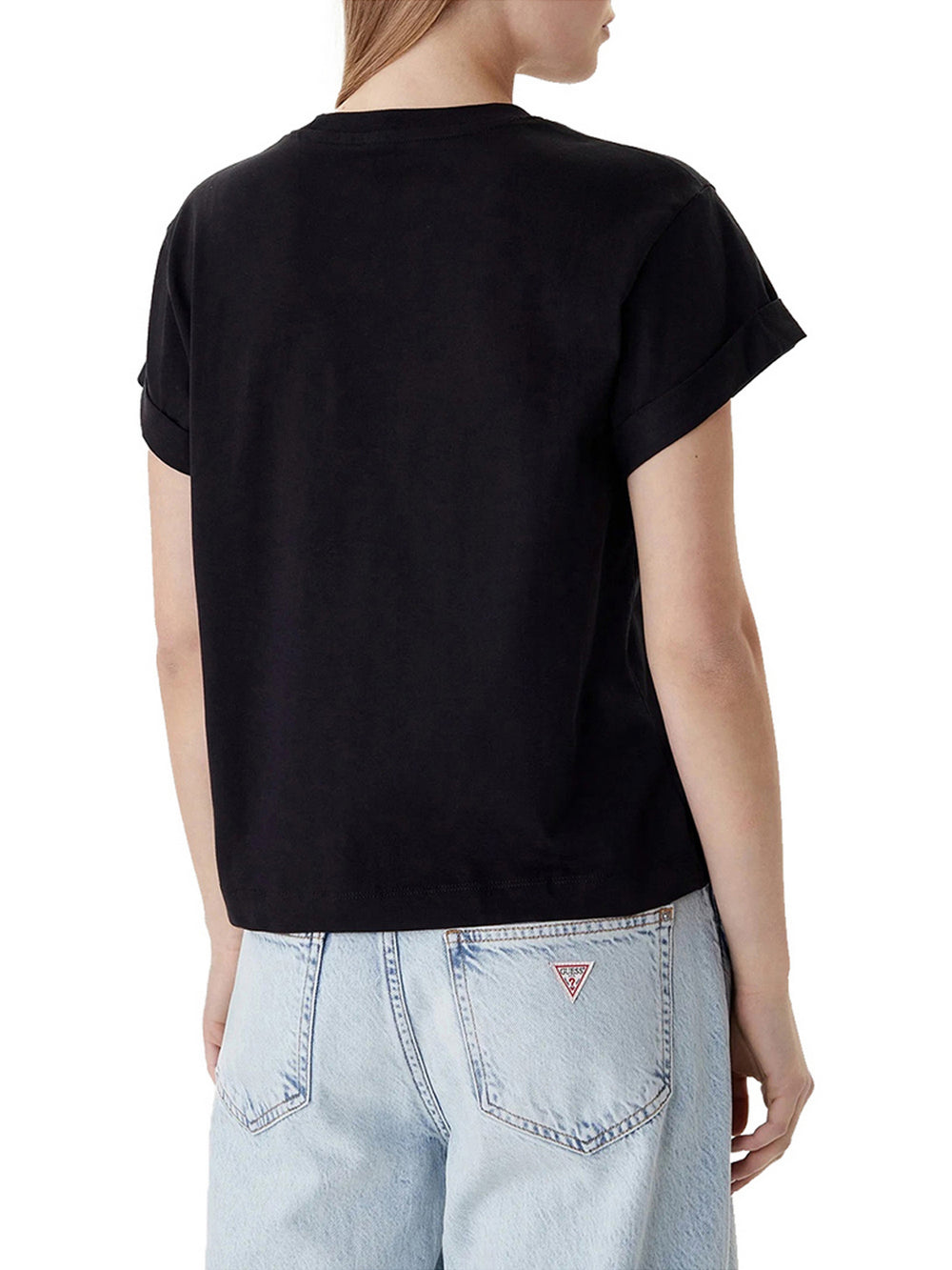 Guess T-Shirt Guess Stars Tee - Nero