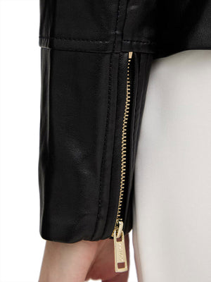 GUESS 1 USCITA Giubbino Guess Claudine Biker - Nero