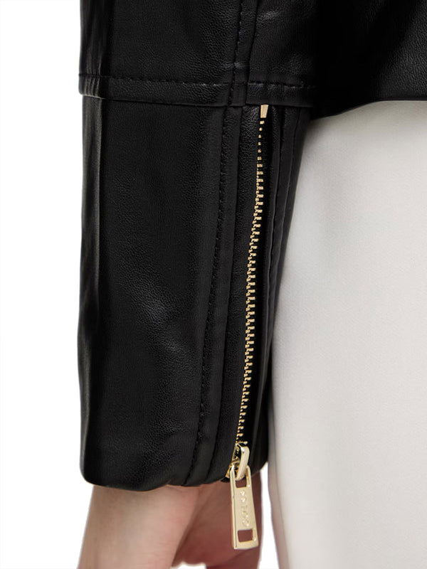 GUESS 1 USCITA Giubbino Guess Claudine Biker - Nero